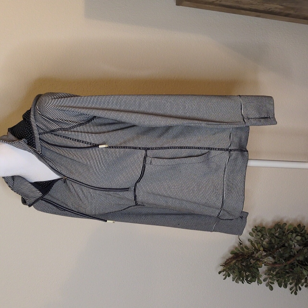 Athleta Half Zip Cotton Top, Size XS